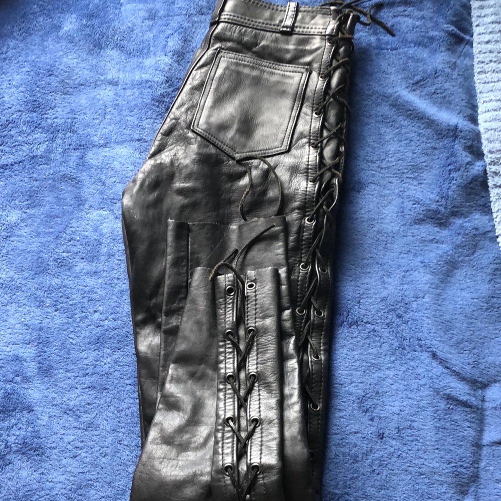 💀Leather pants💀